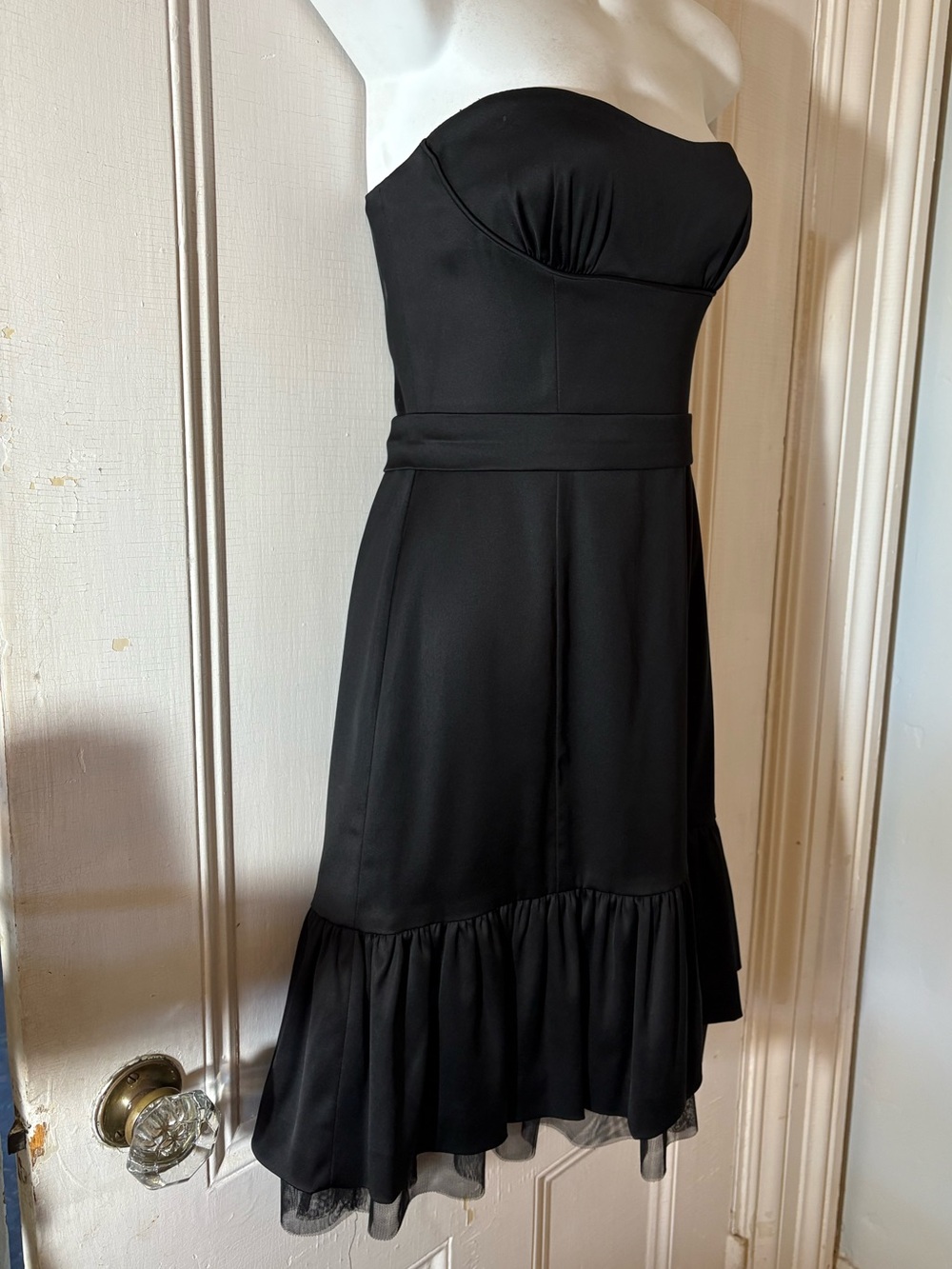 BCBG y2k satin party cocktail mini dress small vintage
